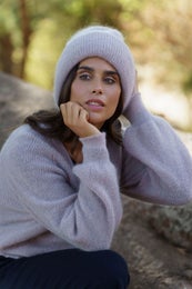 Yhdist&auml; saman s&auml;vyisen mohairpipon kanssa