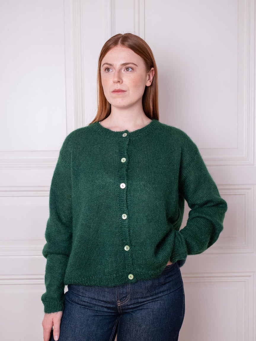 Hey Rosie Cardigan O, My Matcha