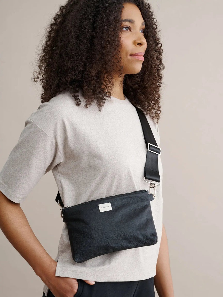 Globe Hope Pilvi nahkalaukku, Musta