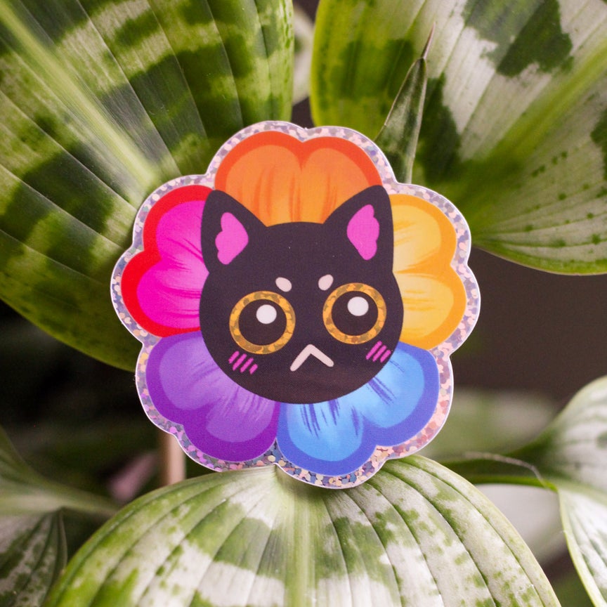 Inka Ruska Flower Cat tarra