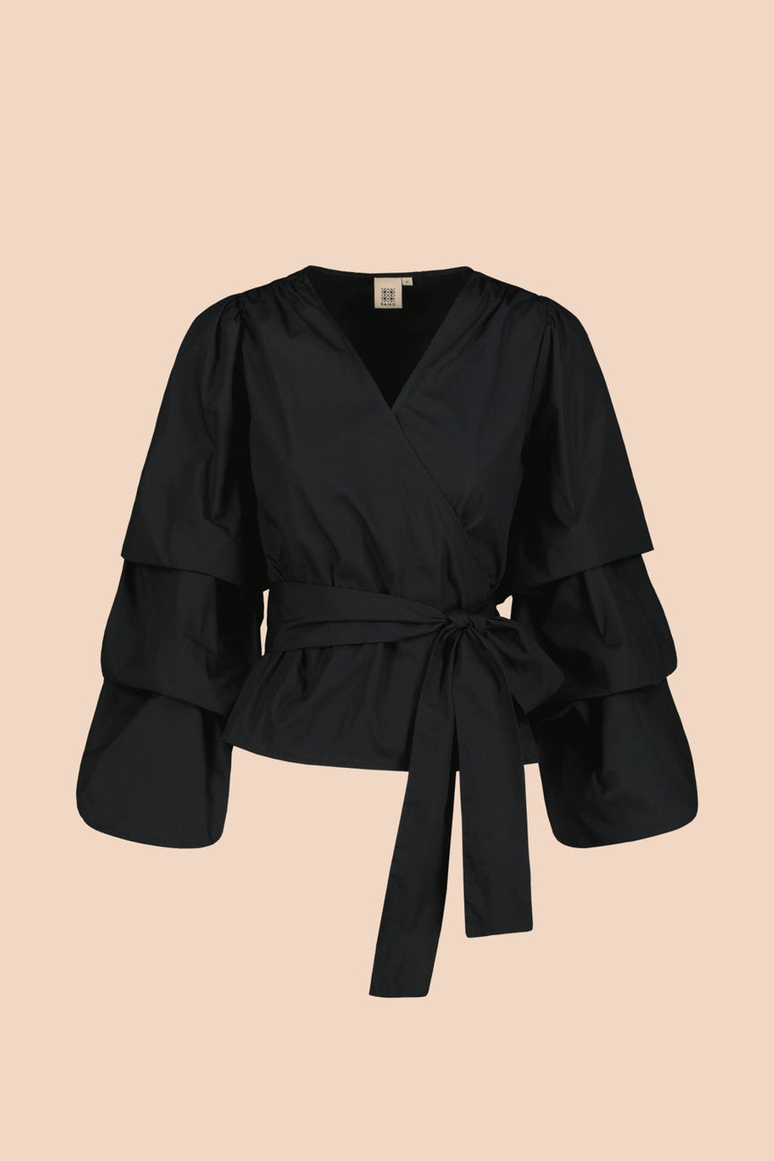 Kaiko Volume Sleeve paita, Musta